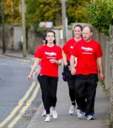 Me doing a charity walk