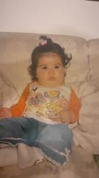 Foto de quando era bebê