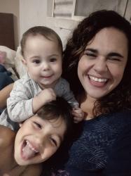 Meus filhos caçulas e eu