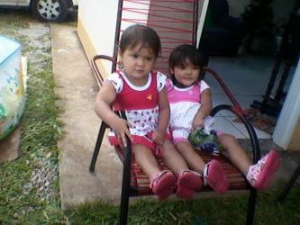 Surrogate Mother profile photo in Sao Paulo, Sao Paulo, Brazil - Minhas gêmeas com 2 anos