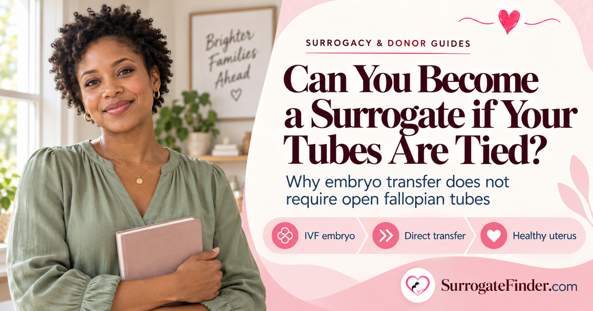 Can You Become a Surrogate if Your Tubes Are Tied?