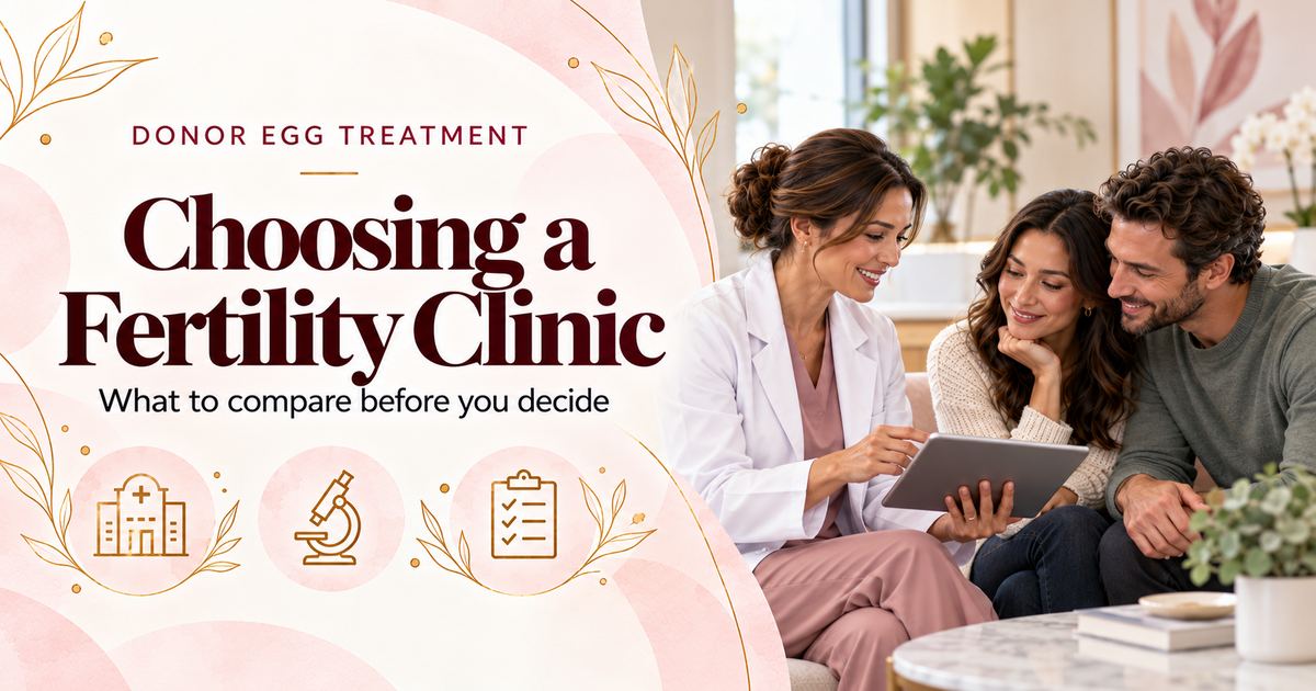 Choosing a Fertility Clinic for Donor Egg Treatment