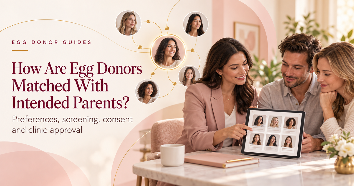 How Are Egg Donors Matched With Intended Parents?