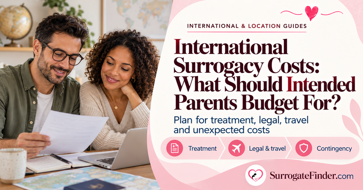 International Surrogacy Costs: What Should Intended Parents Budget For?