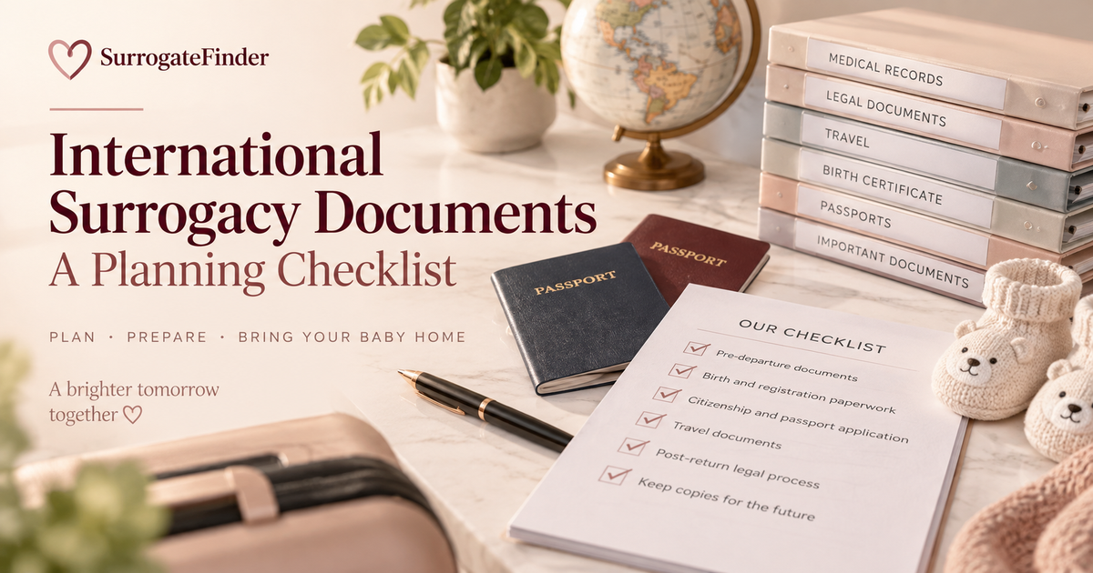 International Surrogacy Documents: A Planning Checklist