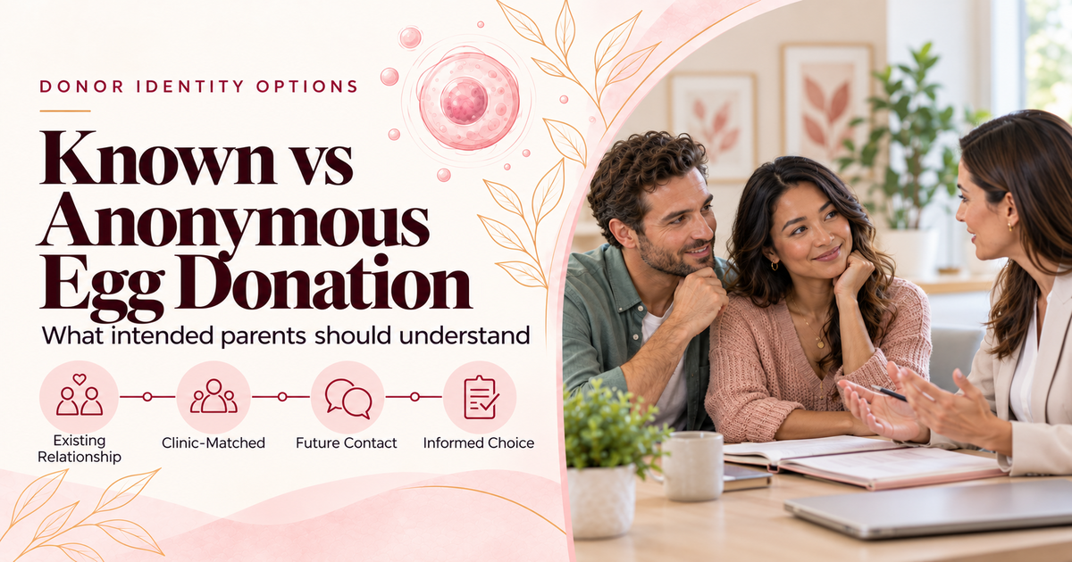 Known vs Anonymous Egg Donation: What Is the Difference?