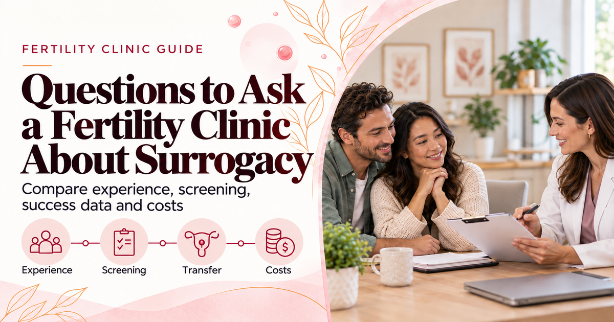 Questions to Ask a Fertility Clinic About Surrogacy