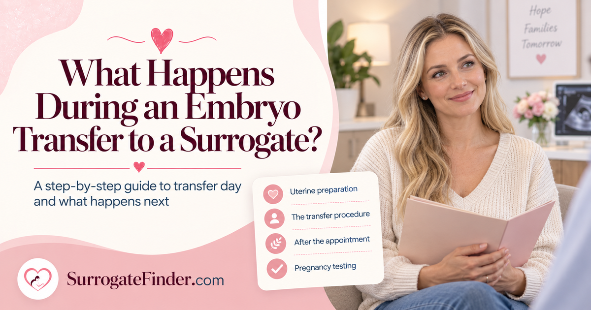 What Happens During an Embryo Transfer to a Surrogate?